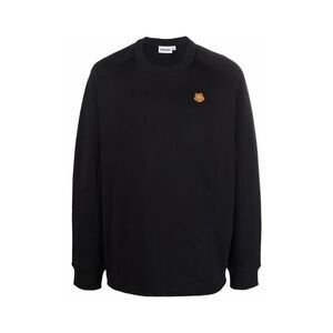 KENZO Tiger Crewneck Sweatshirt Men BLACK Sweaters & Cardigans